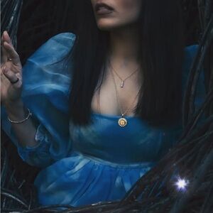 Selkie Blue Mini Dress